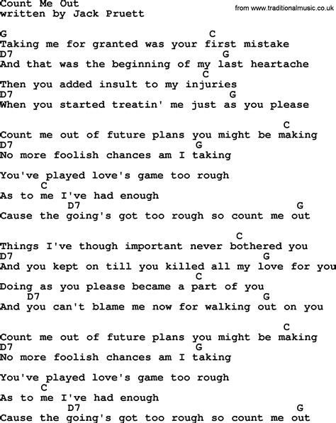 Count On Me Guitar Chords