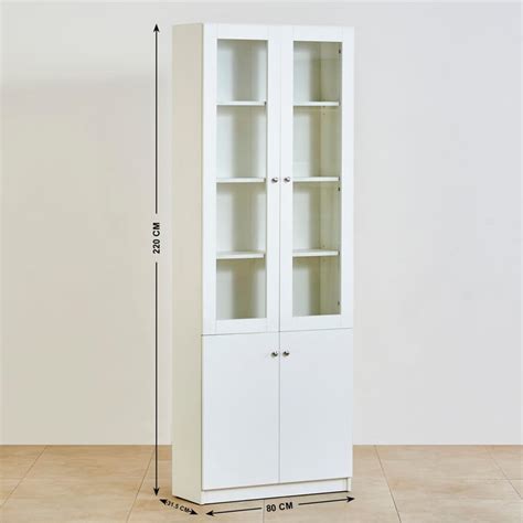 Buy Reynan 2-Door Book Cabinet - White from Helios by Home Centre at ...