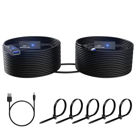 USB Active Extender Cord 50FT/15m, USB 3.0 Extension Cable, A Male to ...