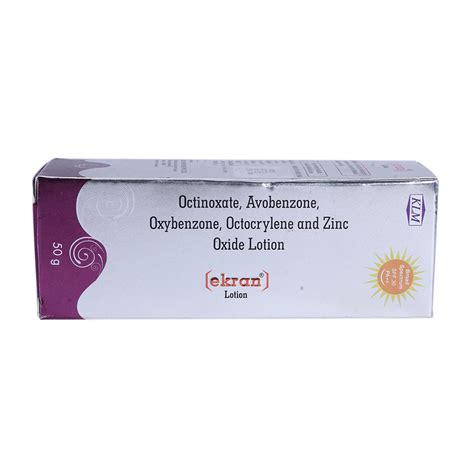 Ekran Lotion 50gm Price, Uses, Side Effects, Composition - Apollo Pharmacy