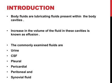 Body Fluids Analysis 的图像结果