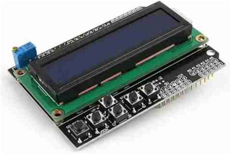 KitsGuru Arduino LCD + Keypad Shield, Arduino Shield for Arduino and ...