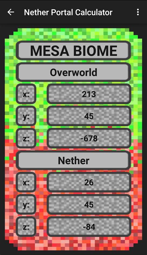 Nether Portal Calculator APK for Android Download
