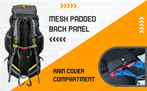 TRAWOC VALOR MAX 75 Ltr Travel Backpack Camping Hiking Trekking Bag ...
