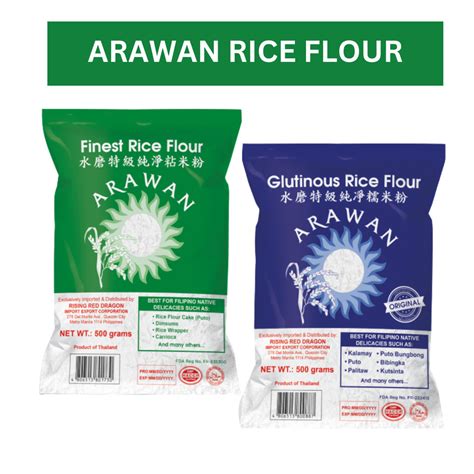ARAWAN Glutinous Rice flour MALAGKIT / Finest Rice Flour 500g - KOS ...