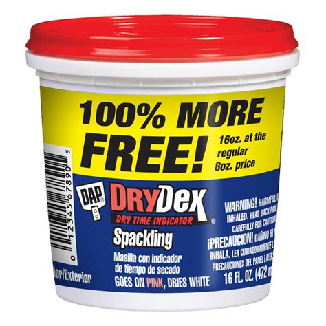 DAP DryDex Dry Time Indicator Spackling Paste (16 fl oz) Delivery or ...