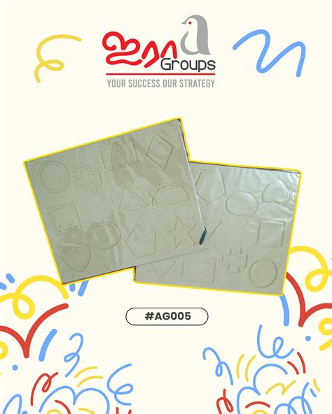 SHAPE TRACING BOARD SMALL – Airaa EduWood
