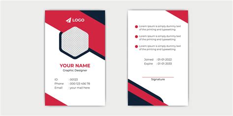 Employee Card Design 的图像结果