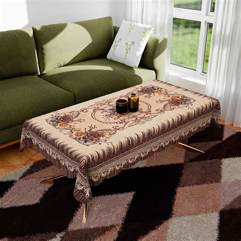 Kuber Industries Center Table Cover | Polyester Table Cloth Cover | 4 ...