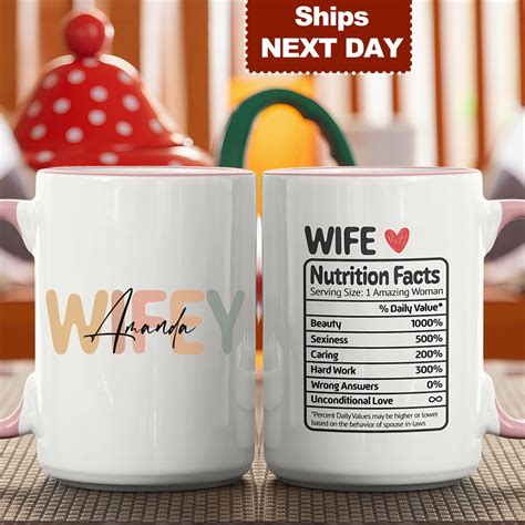 Birthday Gift for Wife, Gifts for Wife, Custom Wife Mug, Gift for Wife ...