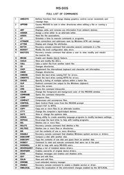 Image result for Advanced DOS Commands
