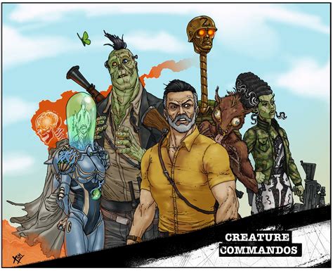 [Artwork] my creature commandos designs : r/DCcomics