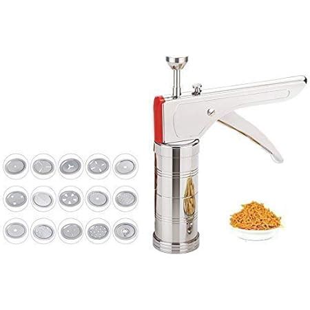 Buy Wazdorf Stainless Steel Kitchen Press with 15 Different Types of ...