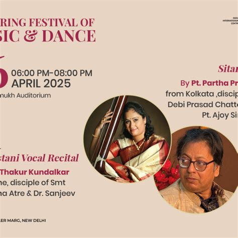 IIC SPRING FESTIVAL OF MUSIC & DANCE | India International Centre