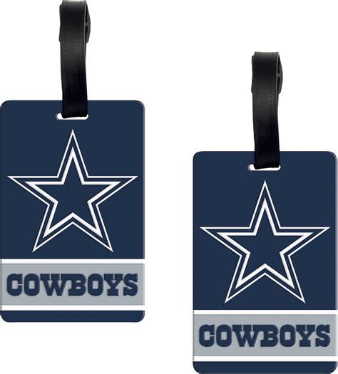 Amazon.com: WinCraft Dallas Cowboys Luggage Tag 2-Pack : Clothing ...