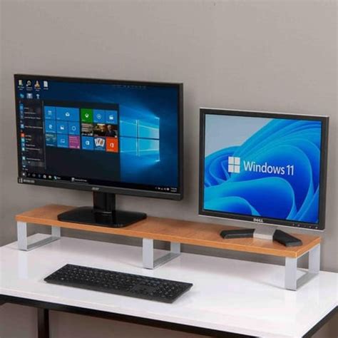 Dual Monitor Riser