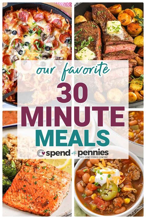 30 Minute Meals - Spend With Pennies - ProductHubSpot