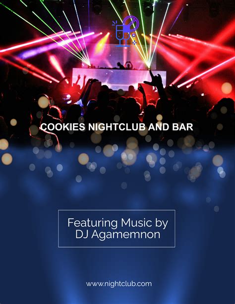 Free Club Flyer Templates, Editable and Printable