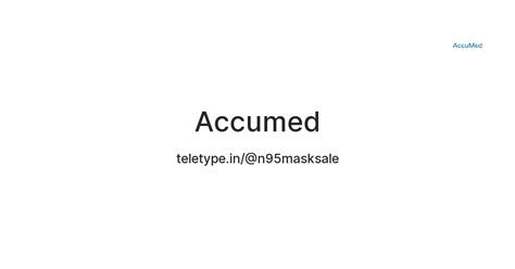 Accumed — Teletype