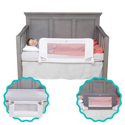Amazon.com : hiccapop Convertible Crib Bed Rail for Toddlers, Crib Rail ...