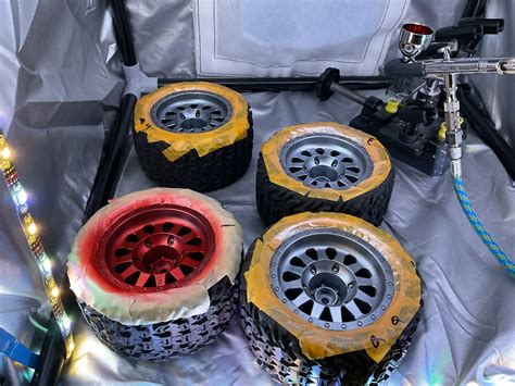 Metallic silver to Candy Apple red Katar wheels. | ARRMA RC Forum