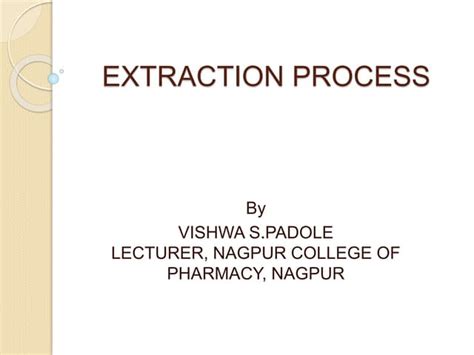 Percolation Extraction Process 的图像结果