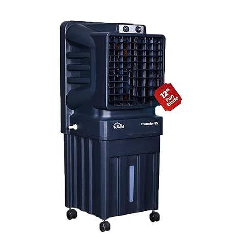 Thunder-75 Tower Air Cooler | 70L Tank | 12″ Blade | Ideal for 150 sq ...