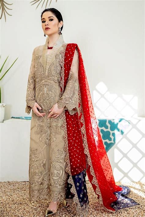 La'Roza Ostentatious by Imrozia – L-220 Taupe Vestige – YourLibaas