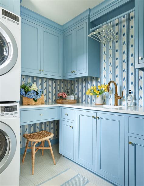 Blue Laundry Room Inspiration
