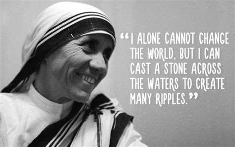I Alone.. - Mother Teresa Quotes - Art Prints by Sherly David | Buy ...