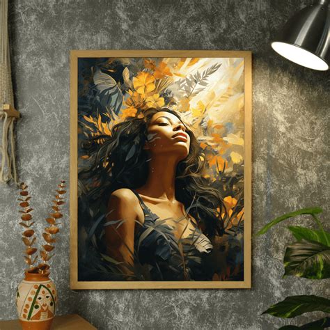 Sun-Kissed Canvas Wall Art: Artisan Beauty for Home Decor - IKIRU