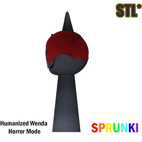 STL file Sprunki Incredibox Wenda Horror Sprunki STL 3D Character ...
