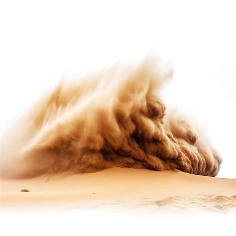 A dust storm in progress | Premium AI-generated image