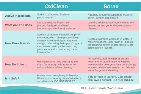The Battle of Borax vs OxiClean in Your Laundry Room