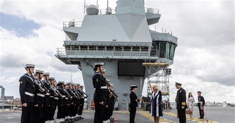 UK's biggest aircraft carrier breaks down on way to US - Rediff.com ...
