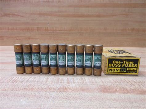 Buss NON-10 Bussmann Fuse N0N 10 Cooper (Pack of 10) : Amazon.in ...