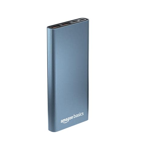 Amazon Basics 10000mAh Metal 22.5W Power Bank Blue : Amazon.in