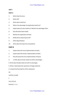 DSA Record - DSA elab answers - Question 1 Problem Description: Mr ...