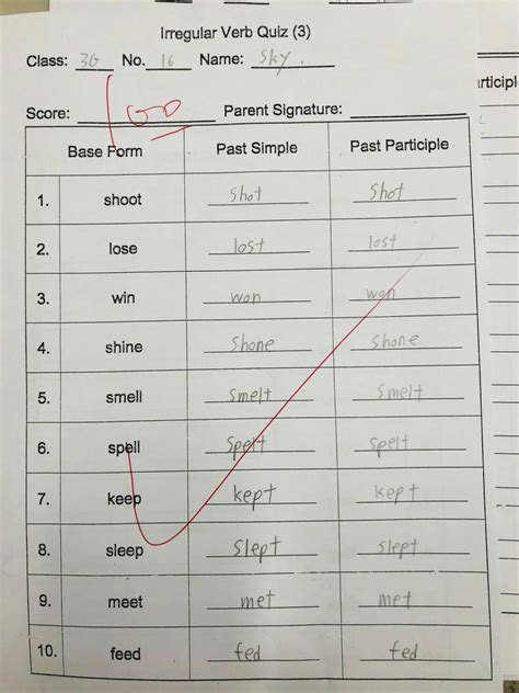 📣📣📣我的寶貝英文終於有100分了～～～ #Sky你真的可以的💕💕💕💕 #太棒了👏👏👏 | 劉甄莉甄莉