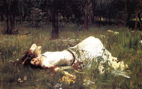 Ophelia Drowning Painting - who painted ophelia in the river