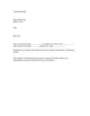 13+ Sample Bank Reference Letter Templates - PDF, DOC Doc Template ...