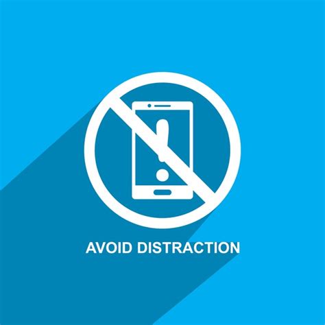 Image result for Avoid Distractions Icon