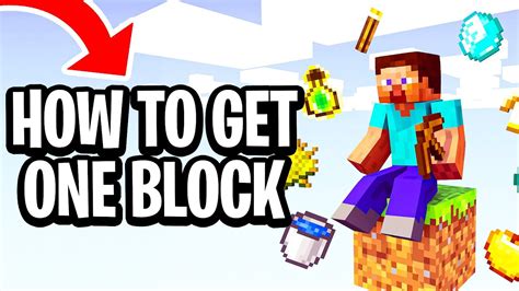 How to Get the One Block World in Minecraft Java 的图像结果