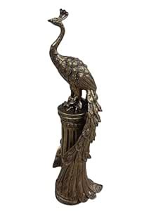 Buy KC_Peacock Showpiece Metallic-Indian National Bird Brass ...