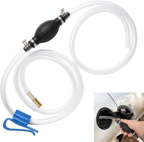 Amazon.com: Yetofro Gas Siphon Hose Pump, Manual Hand Water pump ...
