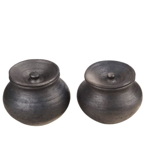 Swadeshi Blessings Exclusive Range Unglazed Clay Handi/Earthen Pot Com