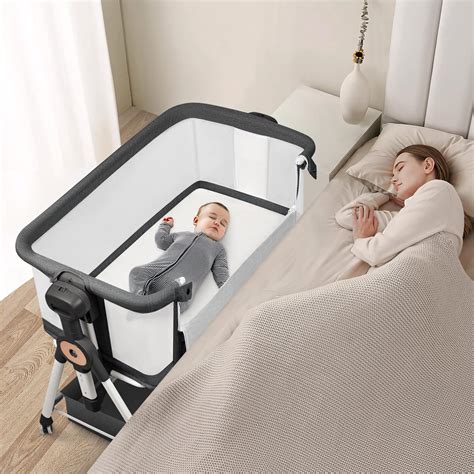Amazon.com: Baby Bassinet Bedside Sleeper, 3 in 1 Rocking Bassinet for Baby, Bassinet Bedside ...