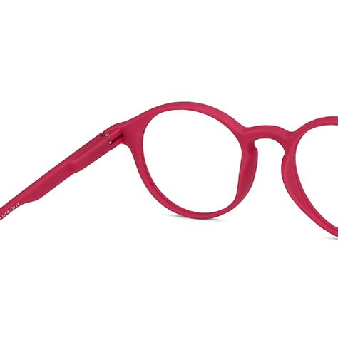 Buy Blue Block Screen Glasses: Red Full Rim Round Lenskart Blu LB ...