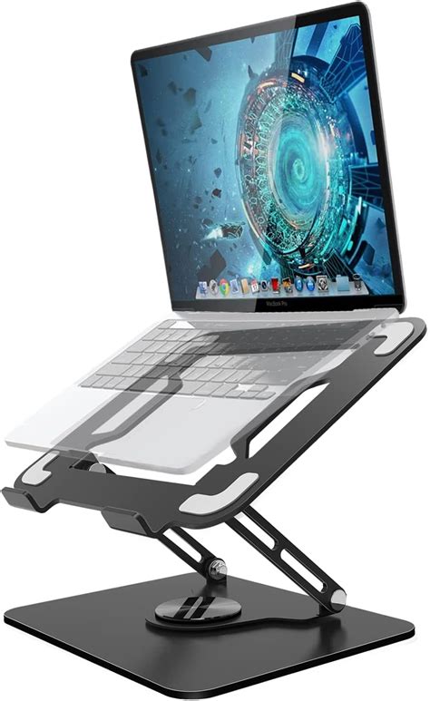 Image result for Adjustable Computer Stands Desktop