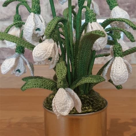 Image result for Snowdrop Crochet Pattern